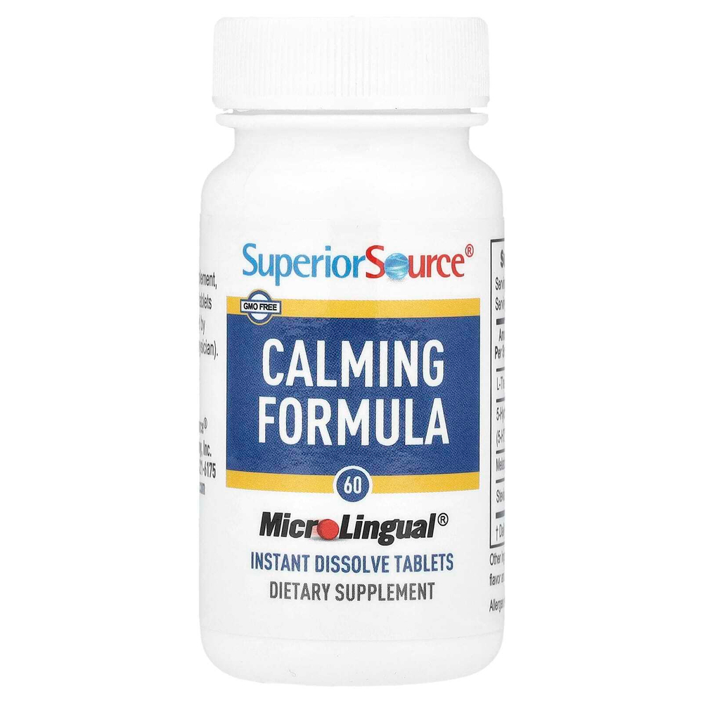 Superior Source, Успокоительное средство, 60 быстрорастворимых таблеток