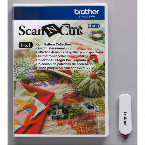 USB с дизайнами для квилтинга CAUSB1