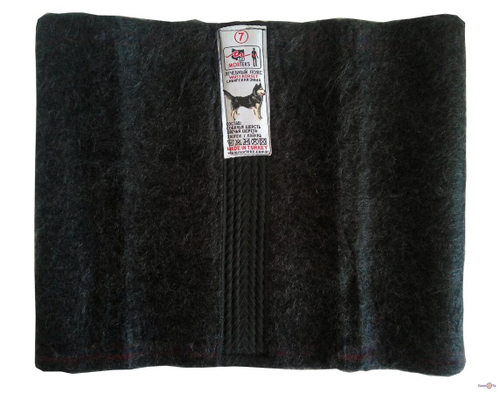 Пояс двусторонний из собачьей шерсти Сибирская Зима