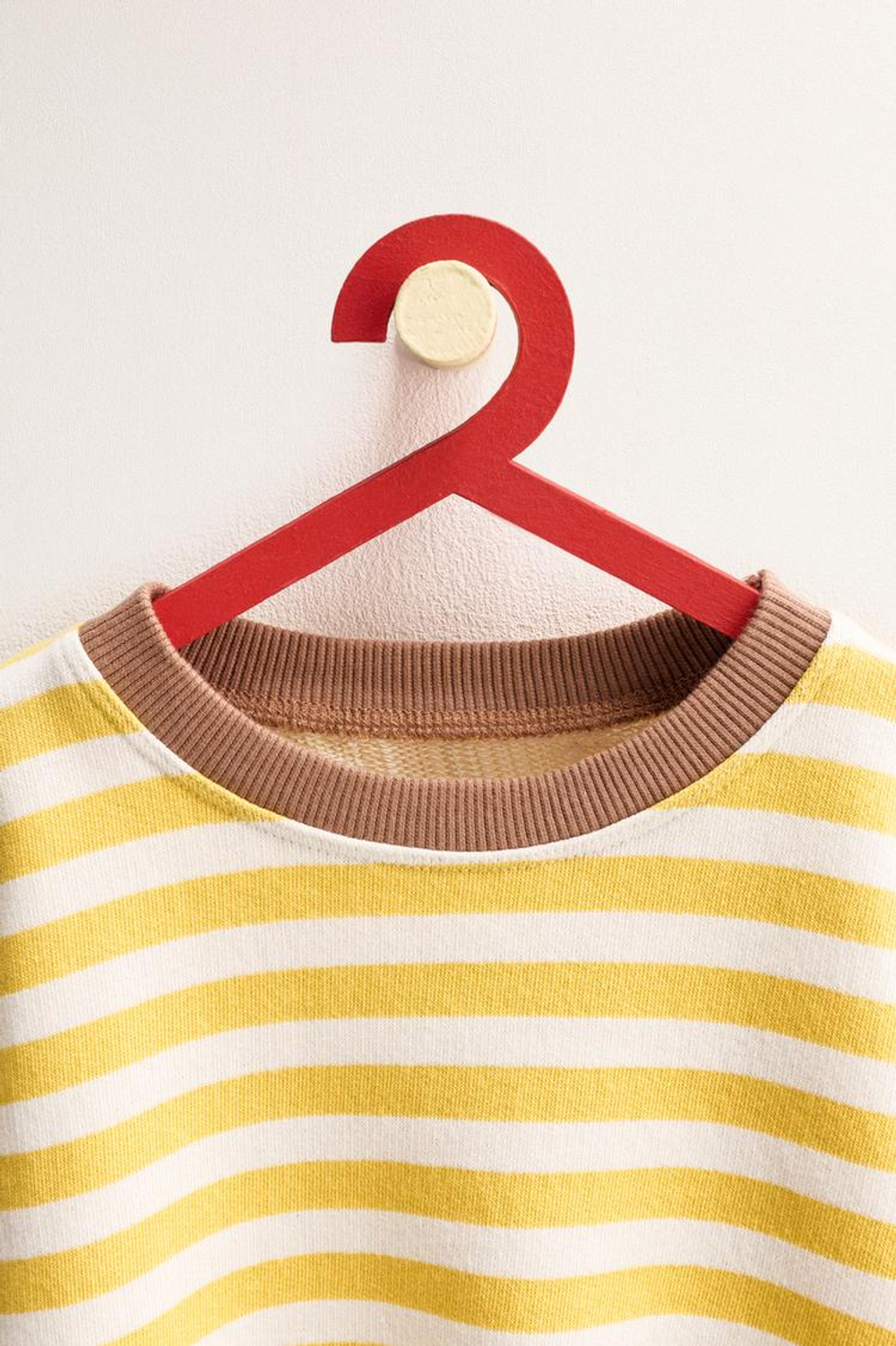 ZARA TIMELESS - ТОЛСТОВКА В КОНТРАСТНУЮ ПОЛОСКУ, ЖЕЛТЫЙ