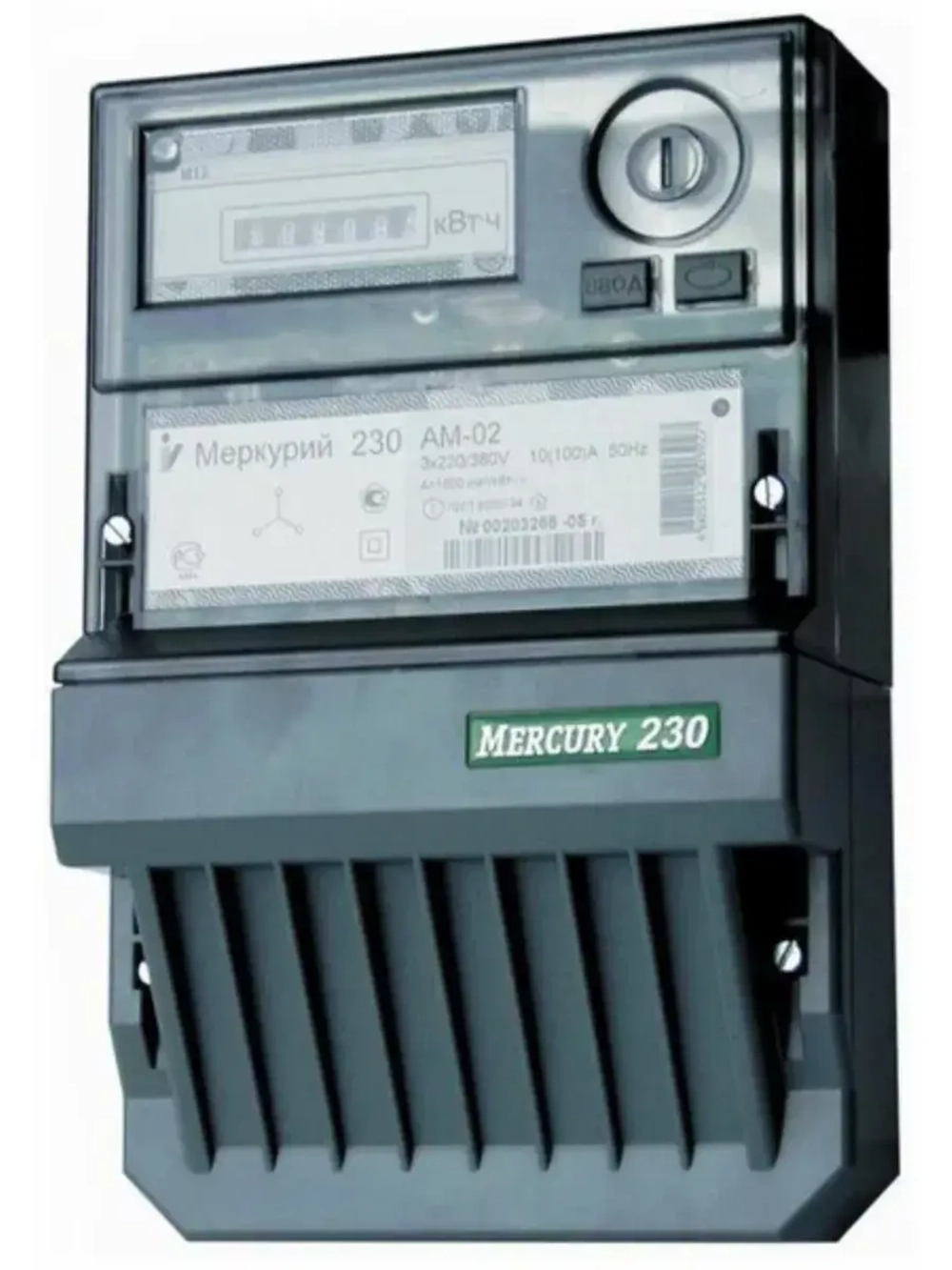 Счетчик электроэнергии  Инкотекс 230 АМ-02, 3ф, 1т, 100А