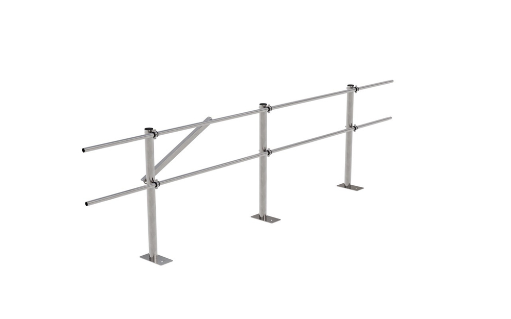 Кровельное ограждение Fachmann КО/PL/800-2-3000