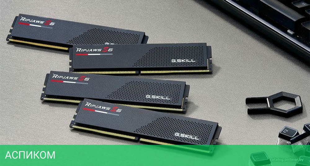 Оперативная память G.Skill Ripjaws S5 2x16GB DDR5 (F5-6000J4040F16GX2-RS5K)