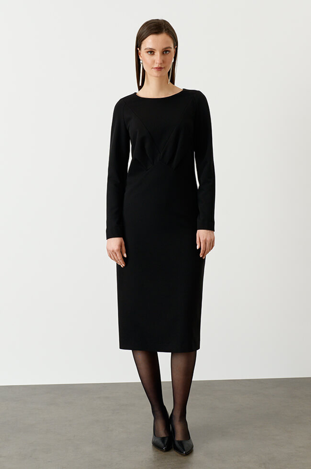 51433 Платье женское (черный)