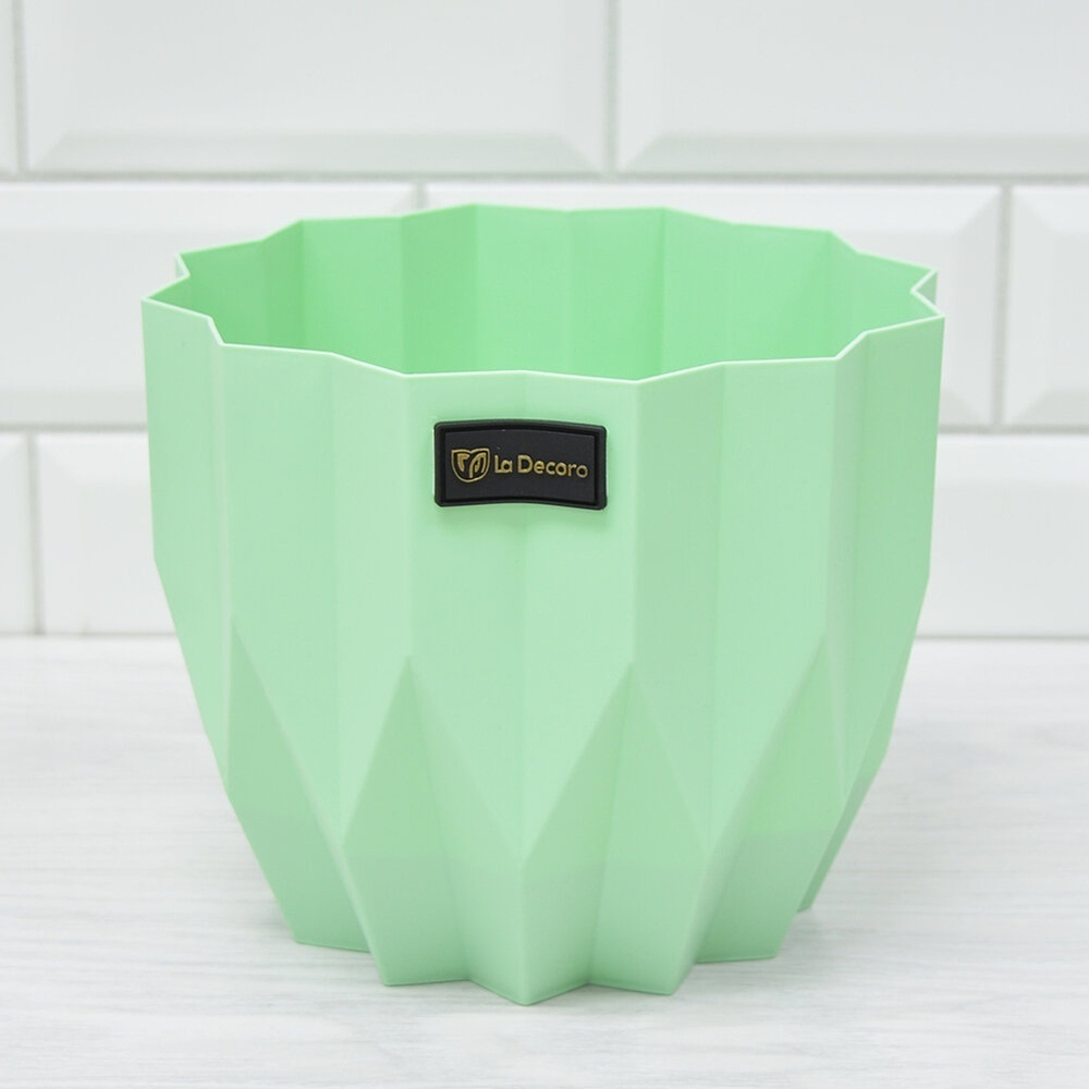 Кашпо Геометрия 3л, мята