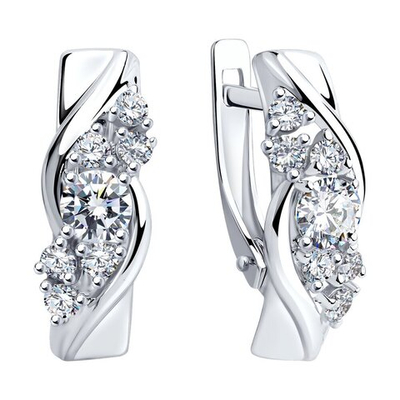 Серьги Au 585 (81020380)