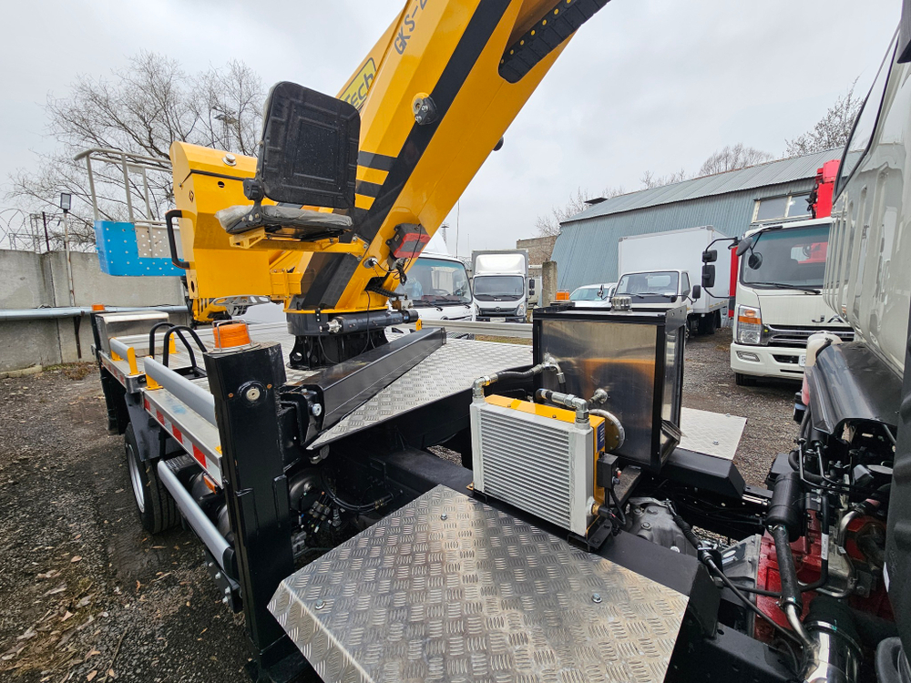 Автогидроподъёмник телескопический JAC N90 с АГП KineTech