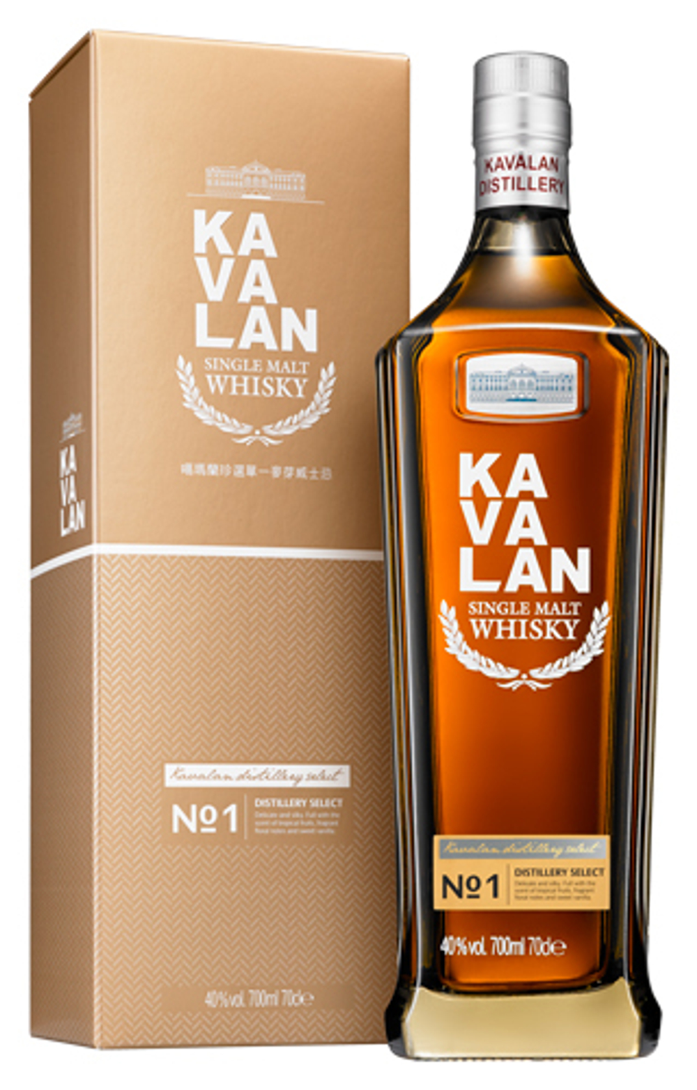 Виски Kavalan Distillery Select #1 40% 0,7 л