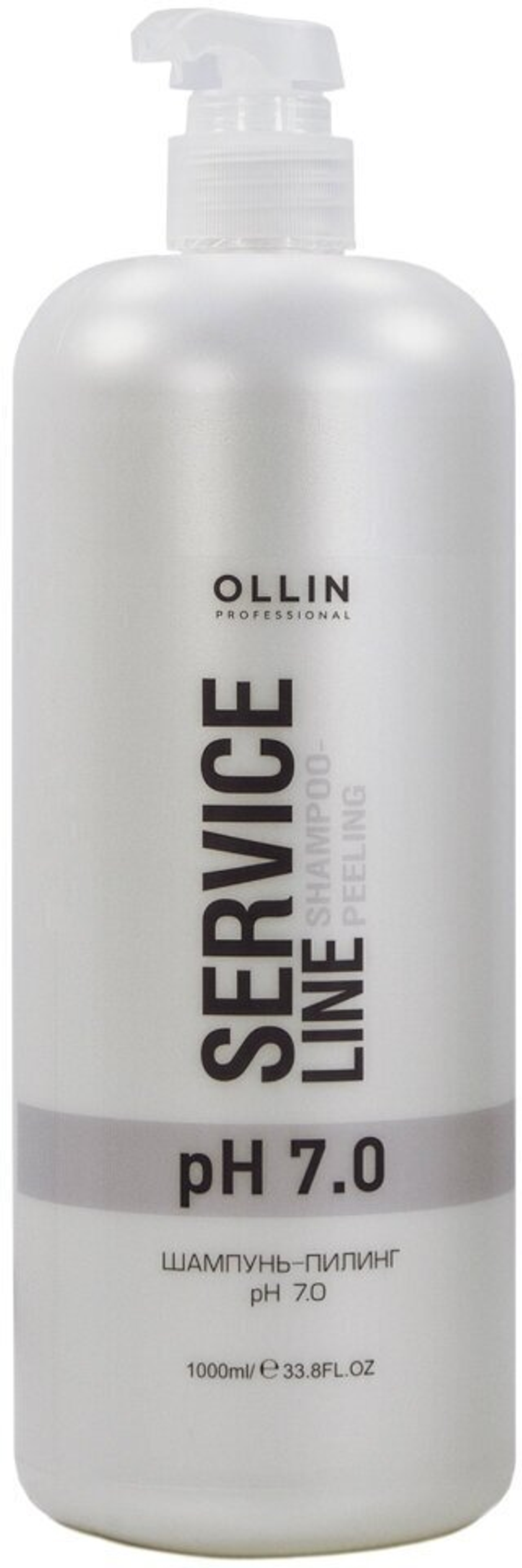 OLLIN SERVICE LINE Шампунь-пилинг рН 7.0 1000мл/ Shampoo-peeling pH 7.0