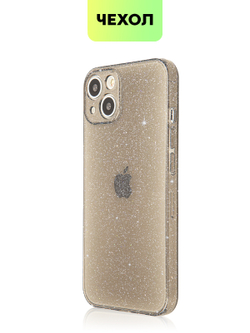 Чехол BROSCORP для Apple iPhone 13 оптом (арт. IP13-TPU-BRILLIANCE-BLACK)