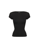 black tee