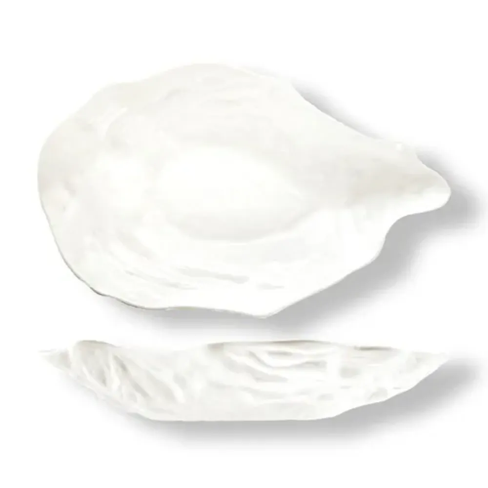 Салатник 1500 мл 38,5*23 см h7,6 см овальный Oyster белый фарфор P.L. Proff Cuisine [2]