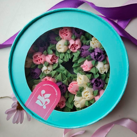 Новинка - букет из капкейков "Весенняя радость"