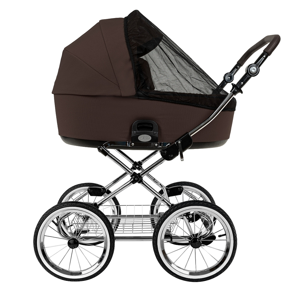 Коляска 2 в 1 ROAN BASS NEXT 2.0 CLASSIC d14 Turkish Coffe