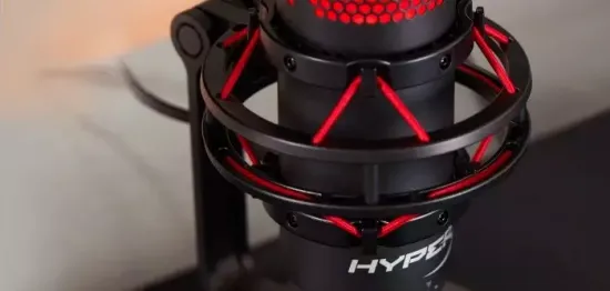 Микрофон для стриминга и игр HyperX QuadCast