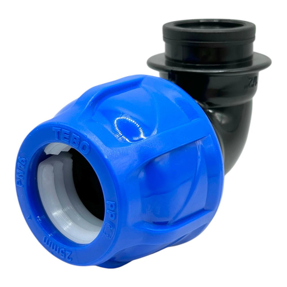 Отвод TEBO переходной 25x1/2" с ВР