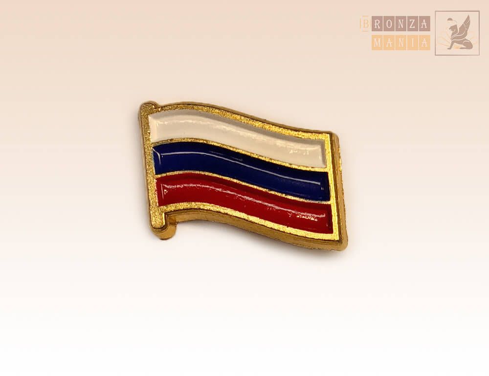 значок Флаг России