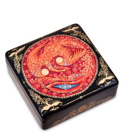 Народные промыслы ШК-30/107 Шкатулка «Жар-птица» исп. Петрова И.