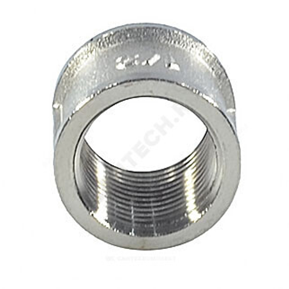 Муфта латунь никель Ду 40 (1 1/2") ВР/ВР SantechSystems