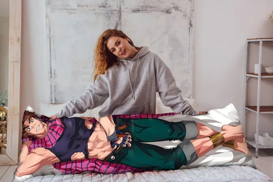 Дакимакура Джозеф Джостер и Цезарь Цеппели