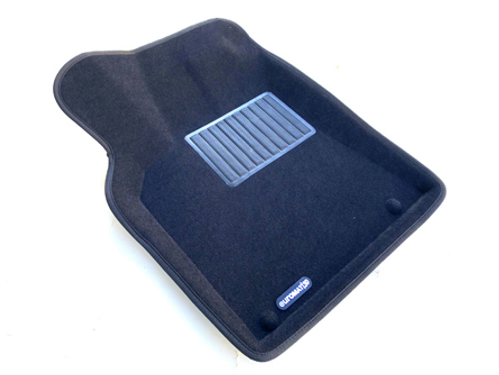 Коврики салона для PORSCHE Macan (2014-) Euromat 3D Business черные. Арт. EMC3D-004103
