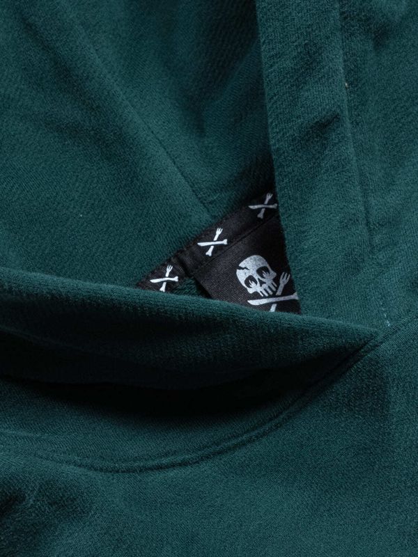 Худи Logo темно-зеленый - фото 10