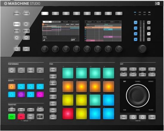 USB/MIDI-контроллер NATIVE INSTRUMENTS Maschine Studio Blk