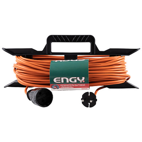 Удлинитель на раме Engy "Премиум" 30м/1роз (ПВС 2х0.75)