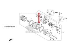 31208-MEW-921. Изолятор.  INSULATOR