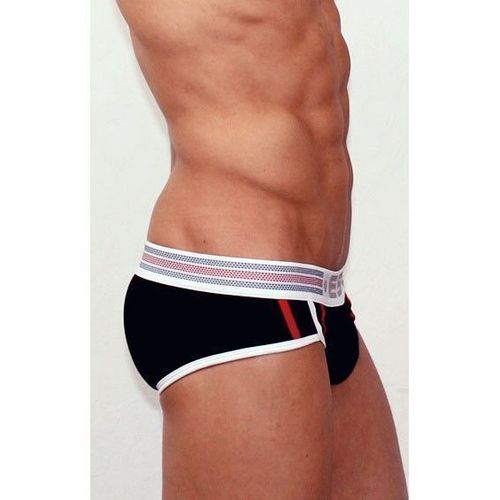 Мужские трусы брифы черные ES Collection Olympic Sport Brief Black