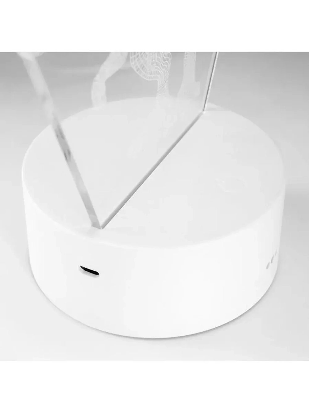 Светильник сенсорный «Тираннозавр» LED 7 USB/от батареек бел