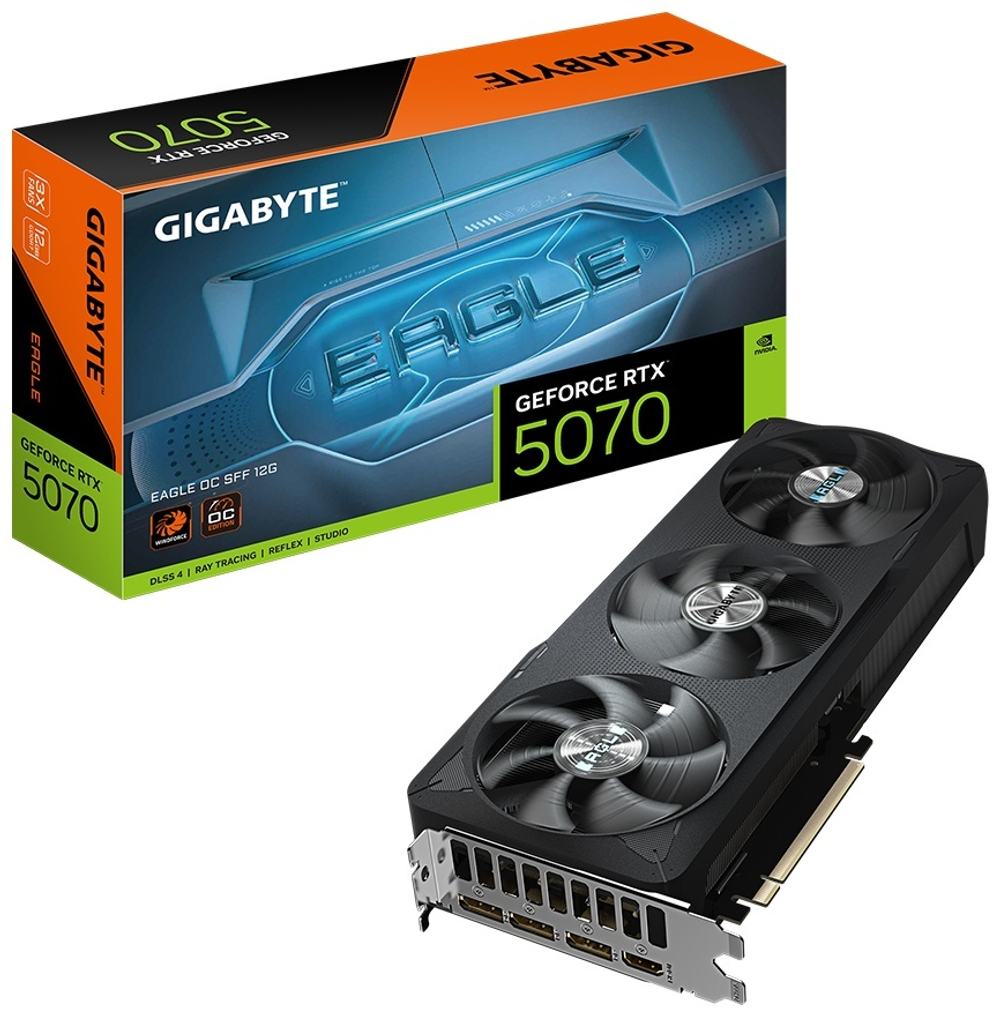 Видеокарта GIGABYTE GV-N5070EAGLE OC-12GD 12 Гб