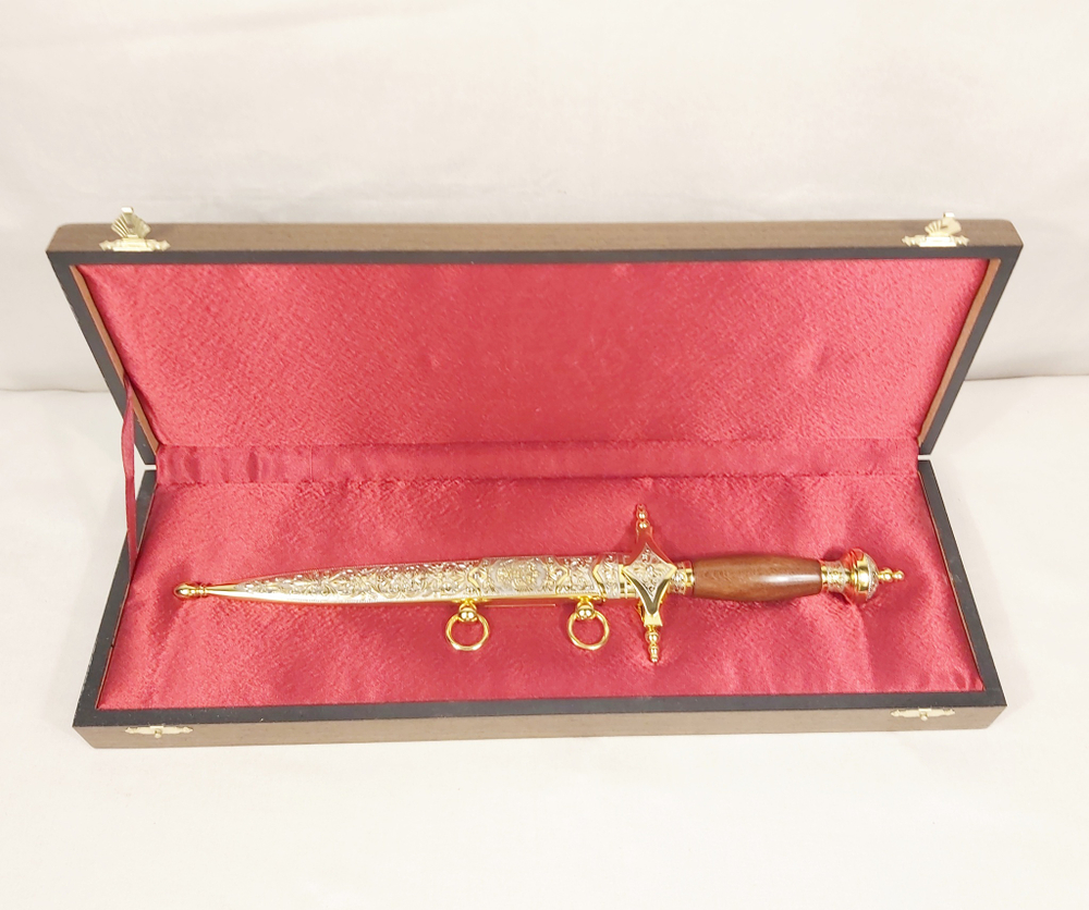 Кортик офицерский "Герб РФ" украшенный (Златоуст)