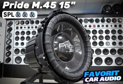 Супермощь! В наличии самый топовый сабвуфер Pride M.45 4500W