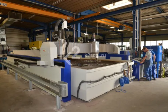 Станок гидроабразивной и плазменной резки Eckert OPAL WaterJet Combo