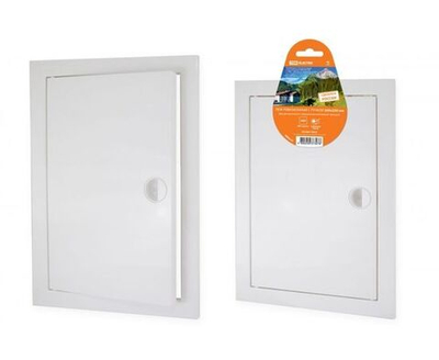 Люк ревизионный с ручкой 200х250, белый TDM