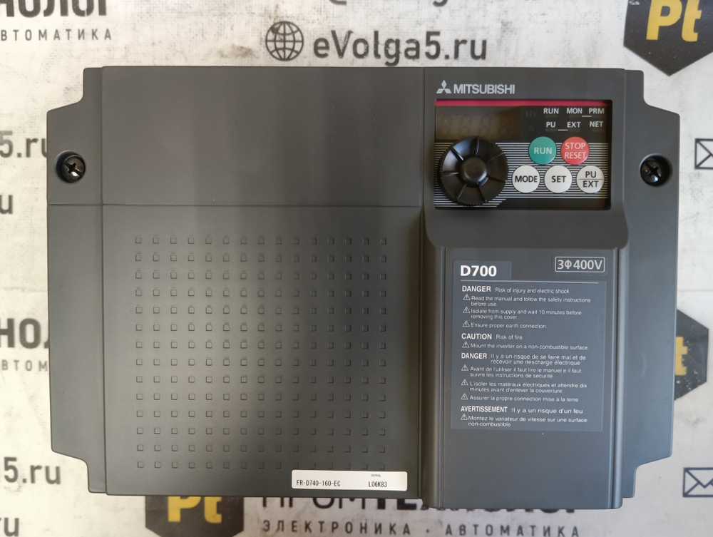 Mitsubishi FR-F740-160-EC новое
