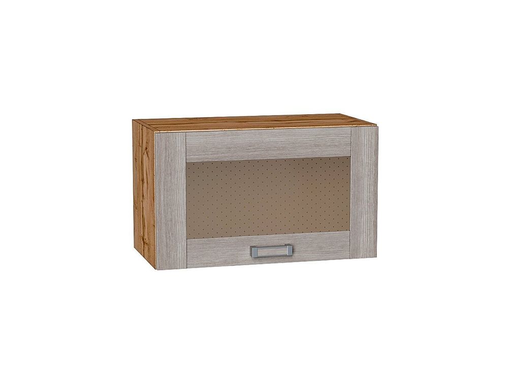 Шкаф верхний горизонтальный остекленный Лофт