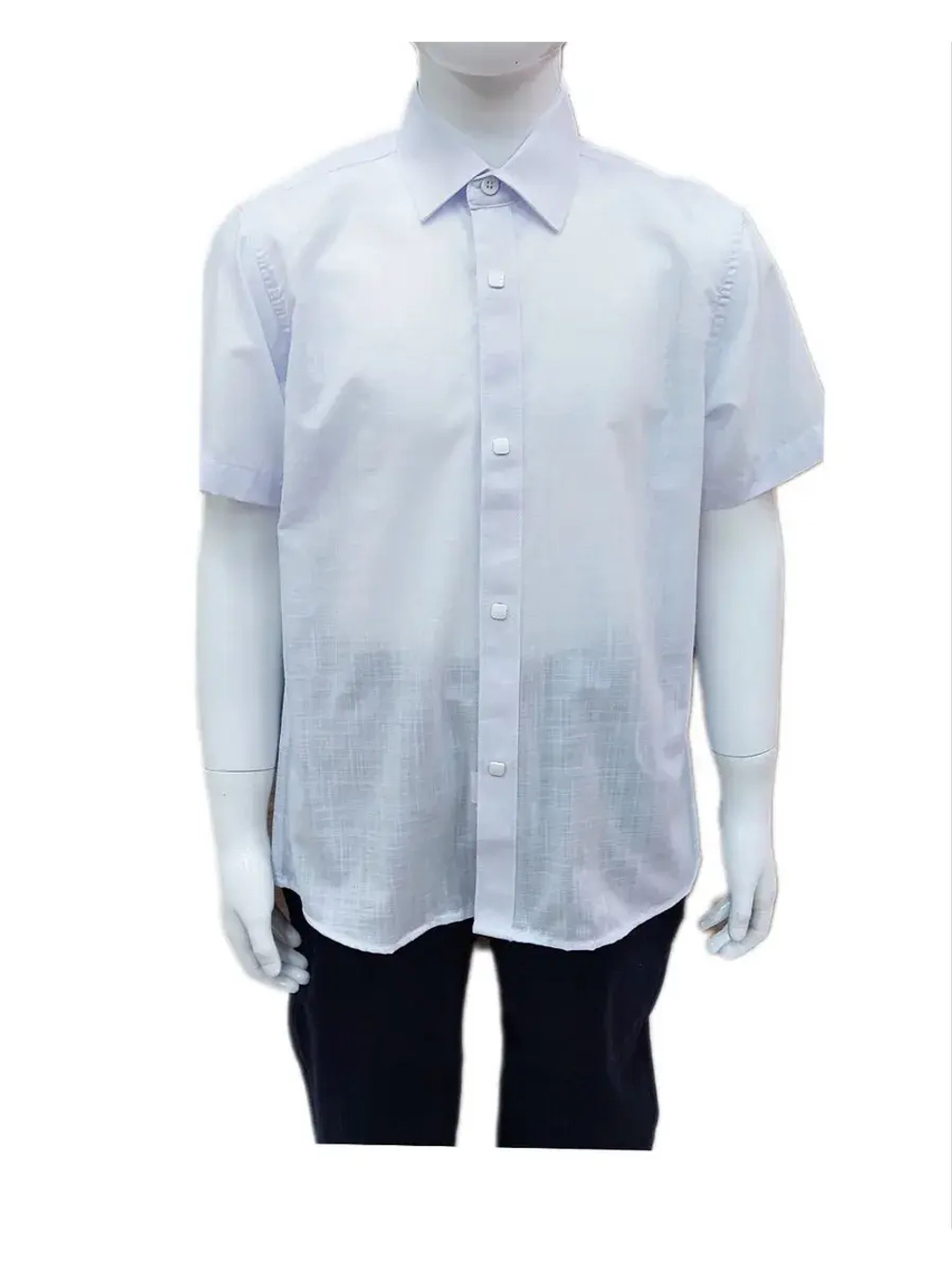 Рубашка с короткими рукавами на кнопках