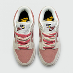 кроссовки Nike Dunk Low SE 85 Double Swoosh Pink Grey