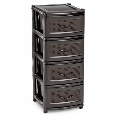 Комод 4-х секционный "Эконом" 480*380*980мм