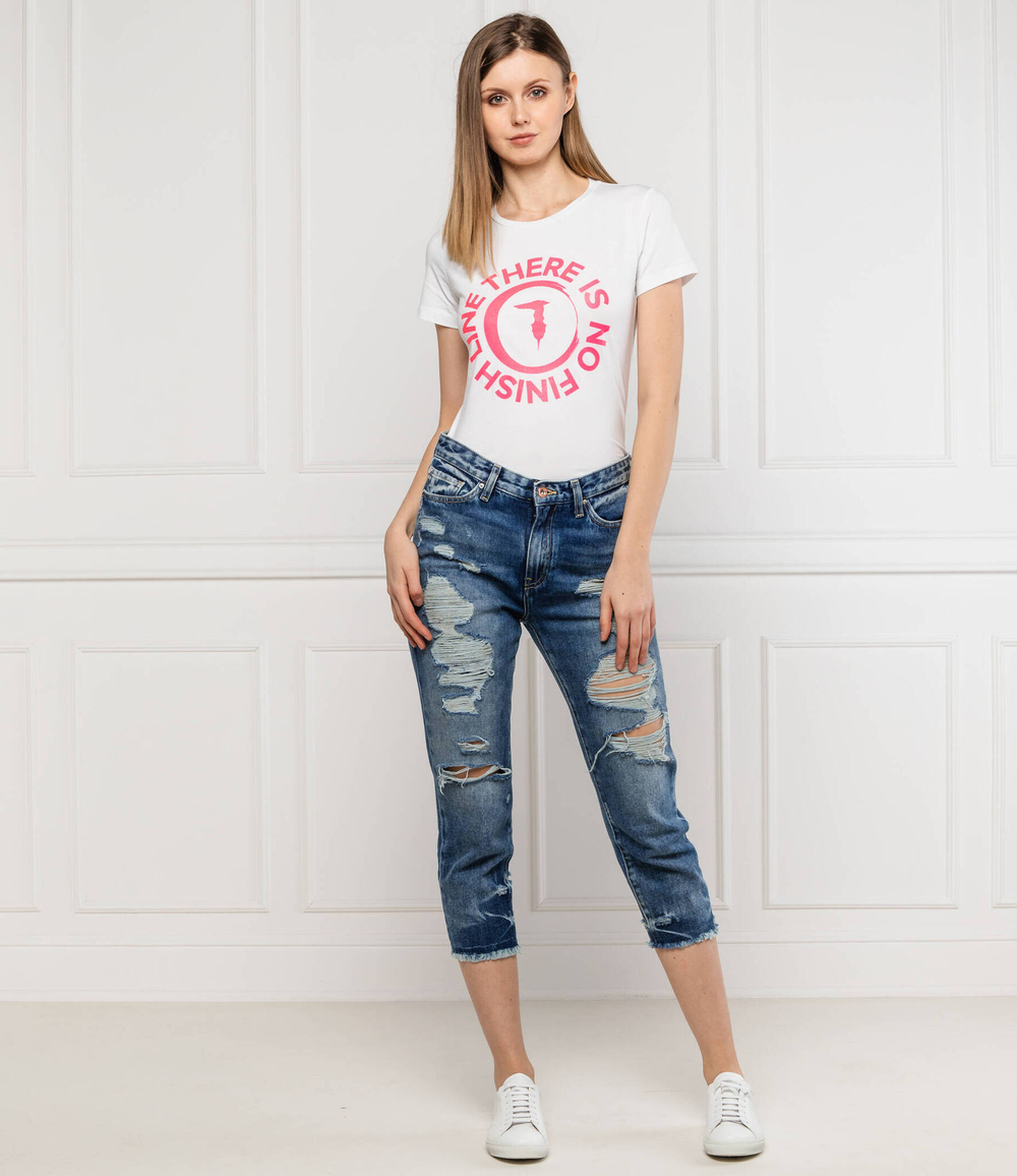 футболка Trussardi - белый(56T00382 1T003614)