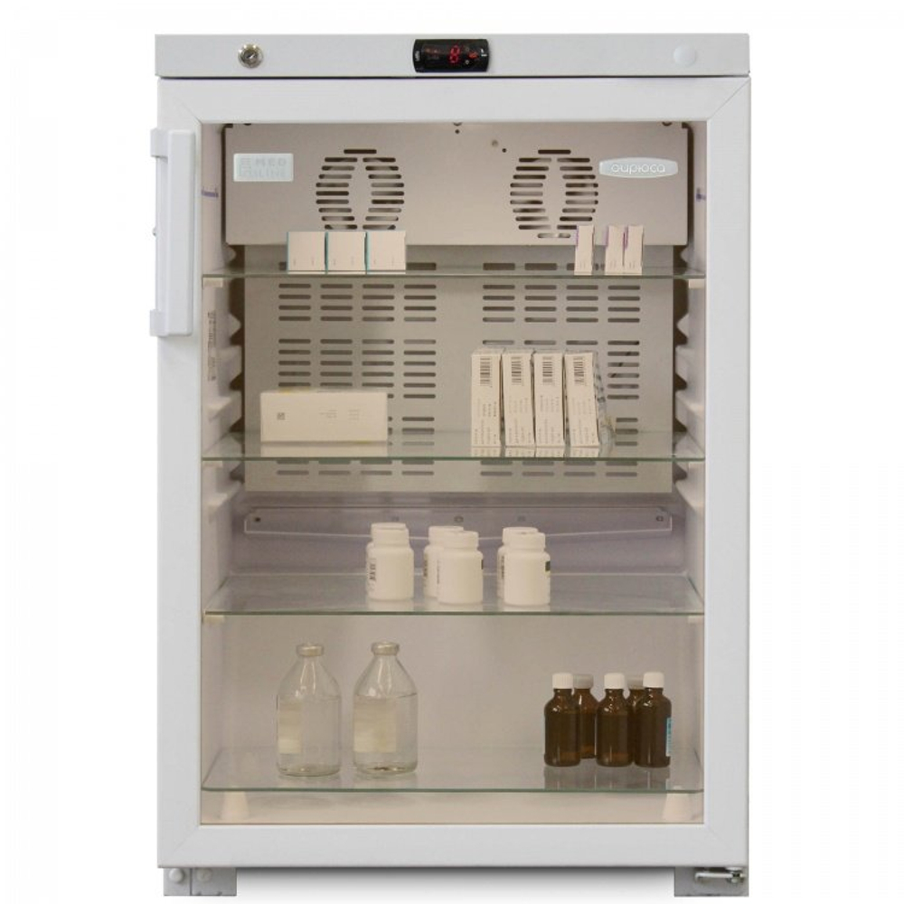 Медицинская холодильная камера Бирюса 150S-G стекло