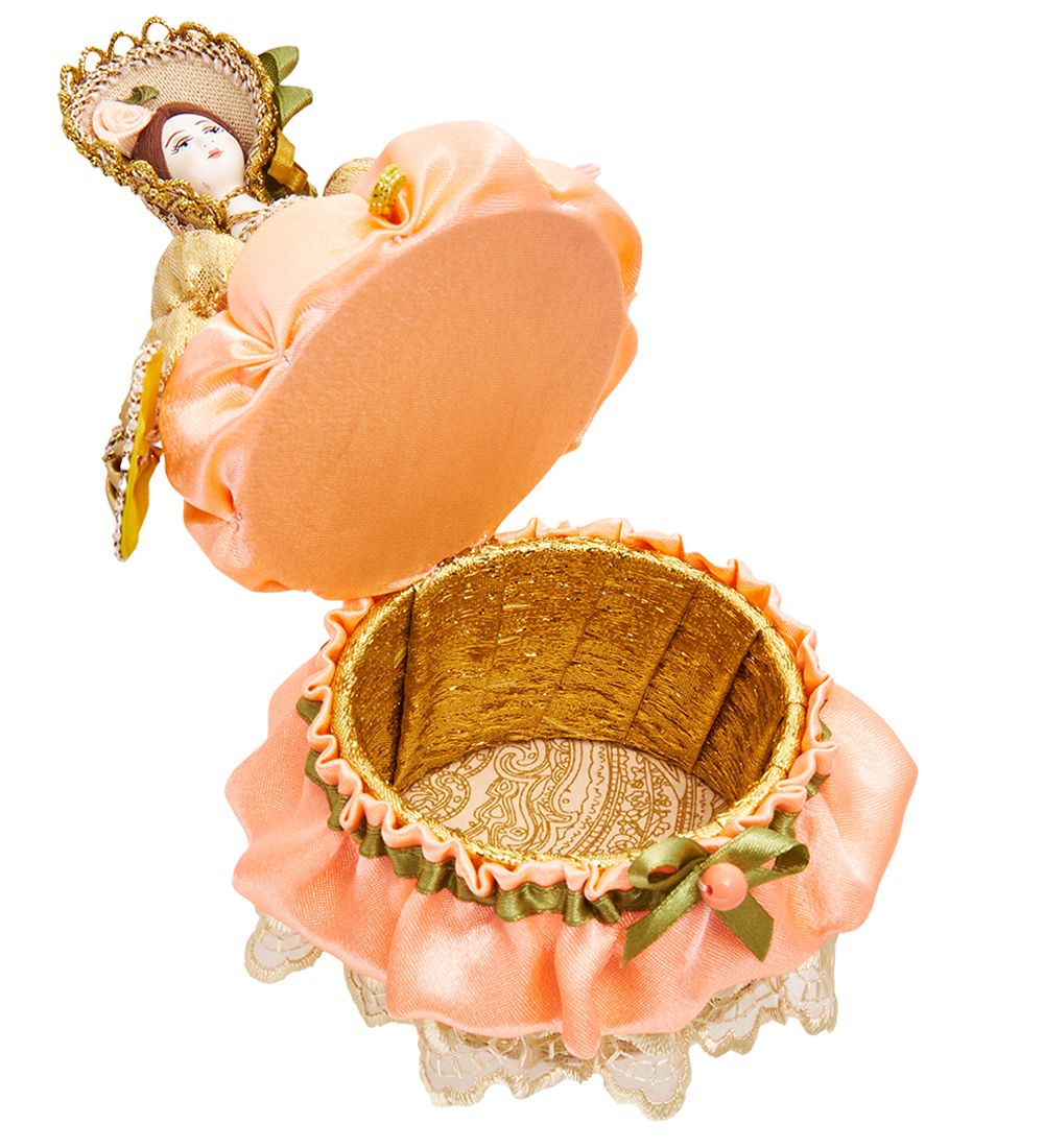 RK-733/ 9 Кукла-шкатулка «Дама с веером»