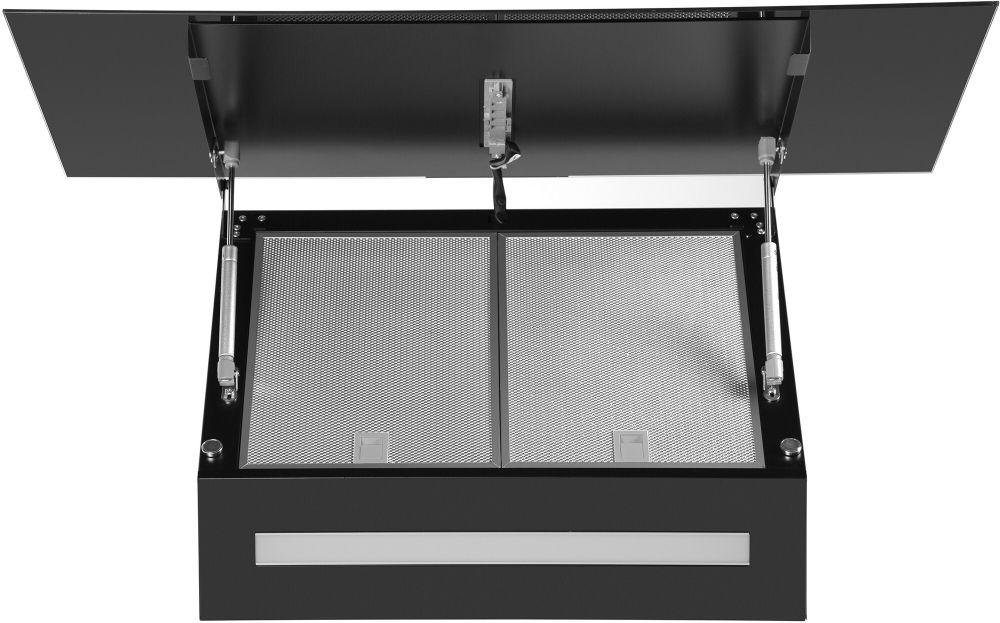 Кухонная вытяжка MAUNFELD Aurora 90 черный матовый фото 5