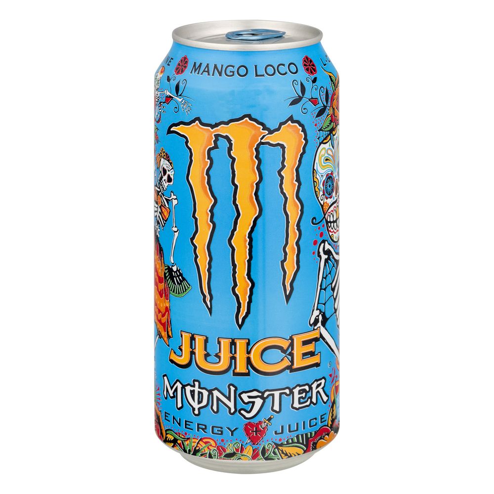 Энергетический напиток Монстер / Monster Energy Mango Loco + Juice, Польша