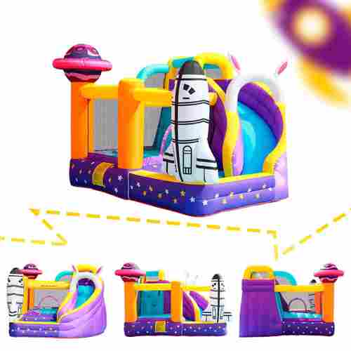 Детский батут для дома «Космический прыжок» 3*2,8*2,1 м