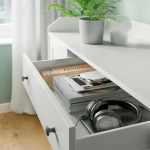 Шкаф - HAUGA IKEA/ХАУГА ИКЕА, 46х279х199 см, белый