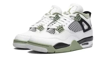 Кроссовки Nike Air Jordan 4 "Seafoam/Oil Green"