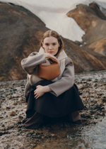 Сумка Polene Béri EDITION TEXTURED CAMEL